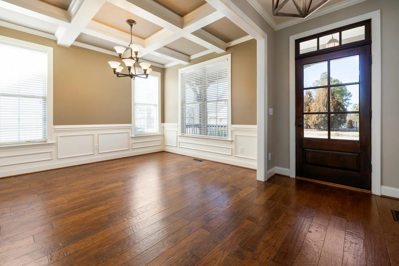 Hardwood floor installation by Adore Flooring